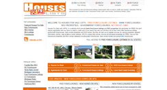 Desktop Screenshot of housesforsalelists.com